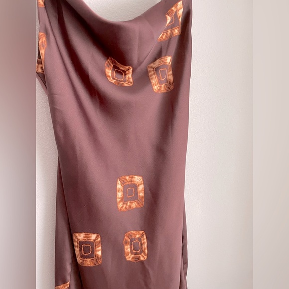 UO Mallory Cowl Slip Mini Dress (XS) - Picture 6 of 9